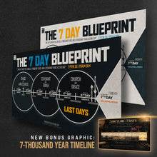 Load image into Gallery viewer, The 7 Day Blueprint | An End-Time Timeline