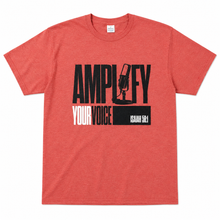 Load image into Gallery viewer, T-Shirt: Amplify Your Voice / Red