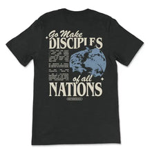 Load image into Gallery viewer, Go Make Disciples - T-Shirt Heather Black